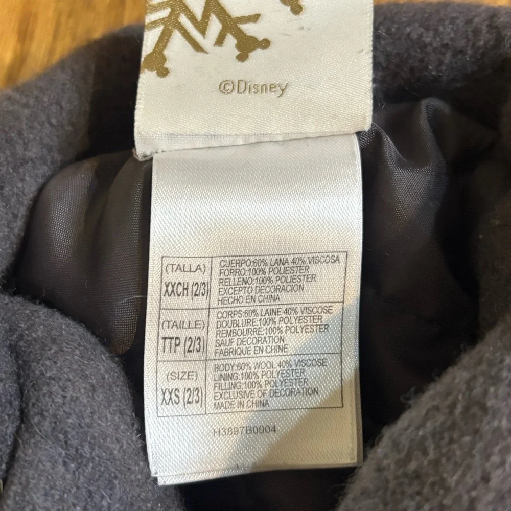 Vintage Disney Store Mickey Mouse Wool Peacoat (XXS / 2–3